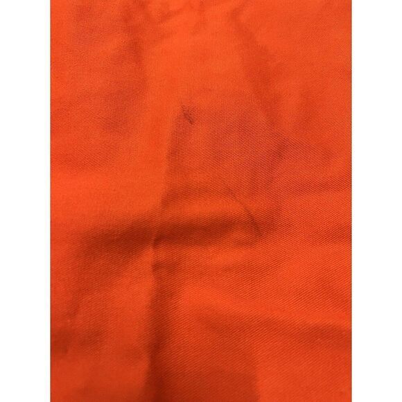 Vintage Walmart Employee Uniform Store Vest Orange "Always" Size Large - Picture 8 of 9